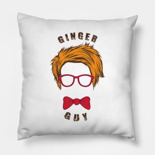 Ginger guy Pillow