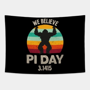 We believe PI DAY 3.1415 bigfoot 2024 Tapestry