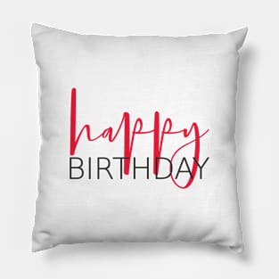 happy birthday gift Pillow