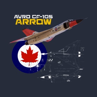 Canadian Avro CF-105 Arrow (dark) T-Shirt