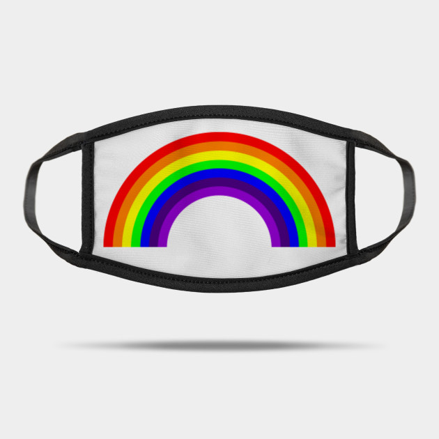 Rainbow Design Rainbow Mask Teepublic