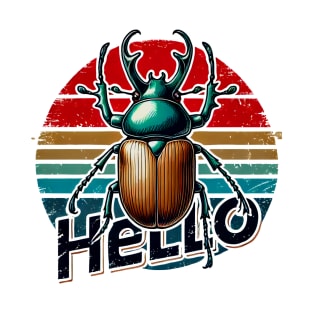 Beetle Hello retro vintage T-Shirt