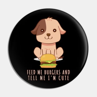 Dog Burgers Pin