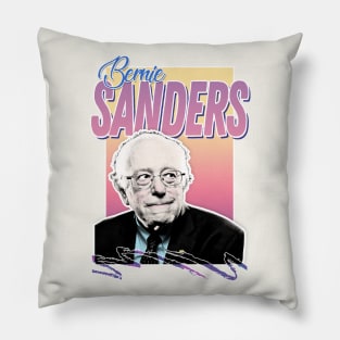 Bernie Sanders - Aesthetic 90s Style Retro Design Pillow