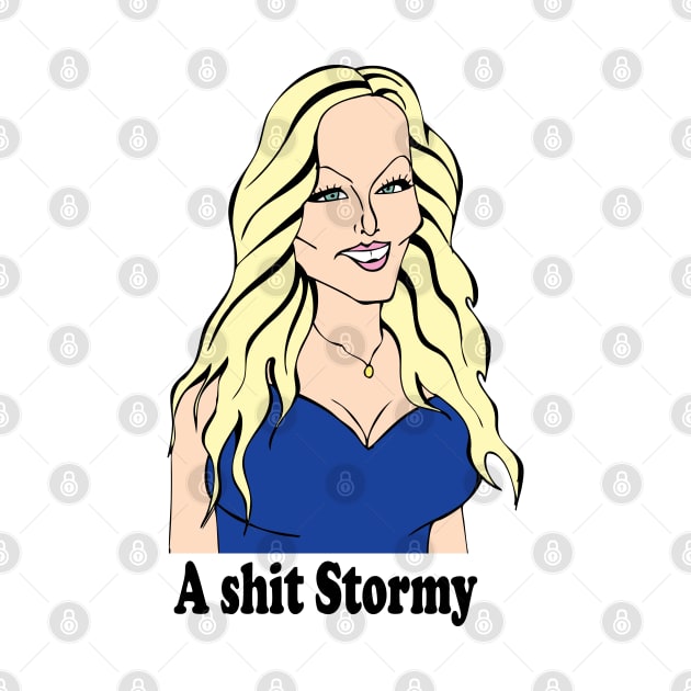 STORMY DANIELS by cartoonistguy