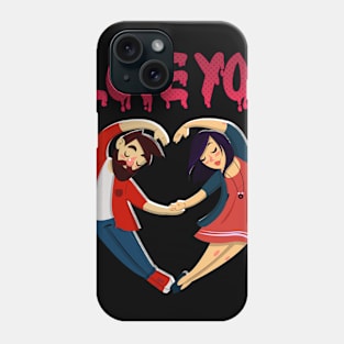 i love you new style unisex t-shirt Phone Case