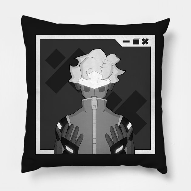 swordsman Pillow by Atzon