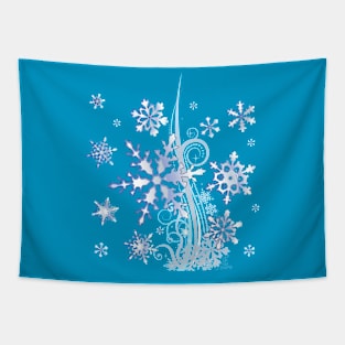 Snow Flares Tapestry