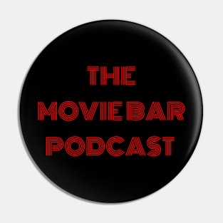 Movie Bar Neon Design Pin