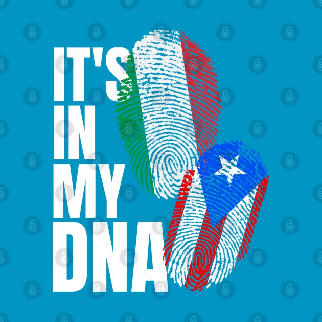 Italian Plus Puerto Rican Mix DNA Heritage by Just Rep It!!