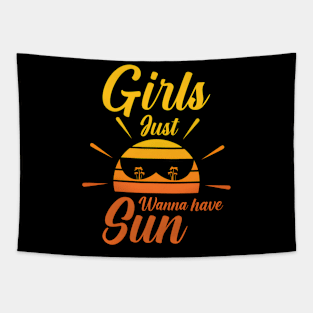 girls just wanna have sun Tapestry