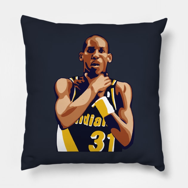 Reggie Miller Choke Pillow by qiangdade