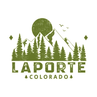 Laporte Colorado Mountain Souvenir T-Shirt