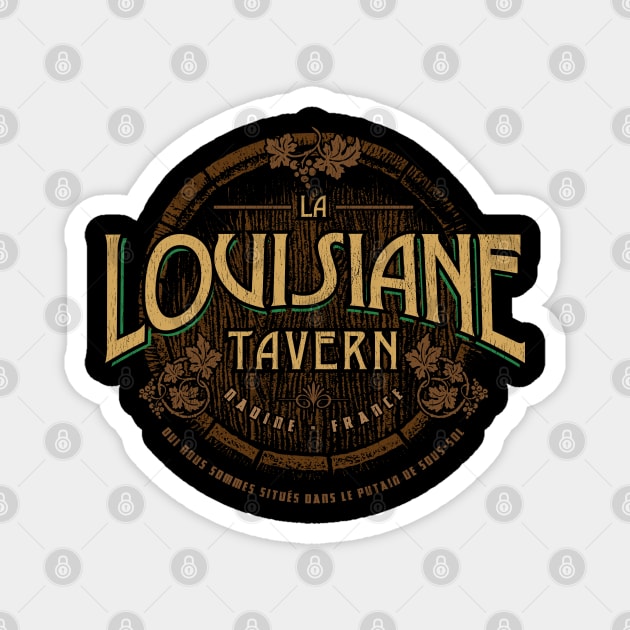 La Louisiane Tavern inspired by Inglourious Basterds Magnet by MoviTees.com