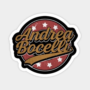 Personalized Name Andrea Vintage Circle Limited Edition Magnet