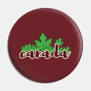 Canada Leaf Pin