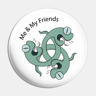 Me and my friends Pin