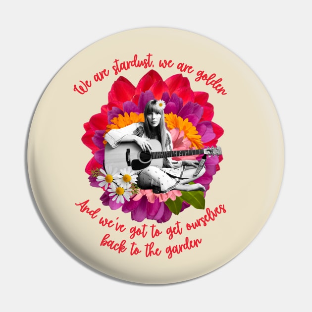 Joni Mitchell Pin by Dream Station