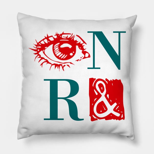 Randian Rebus Pillow by TheDaintyTaurus