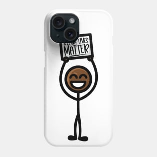 Stick Guy - Black Lives Matter Phone Case