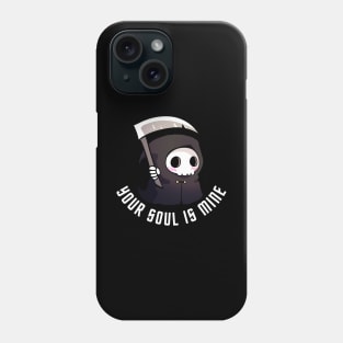 A cute grim reaper- Your soul is mine Phone Case