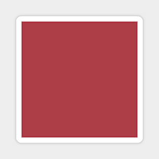 Cardinal: Plain crimson, soft rich raspberry red, just color Magnet