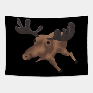 Goofy lil moose with no balance Tapestry