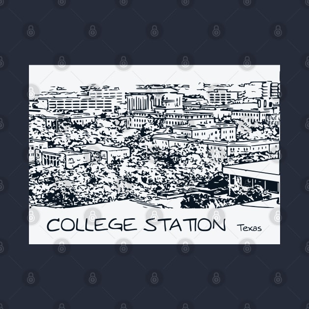 College Station Texas by Lakeric