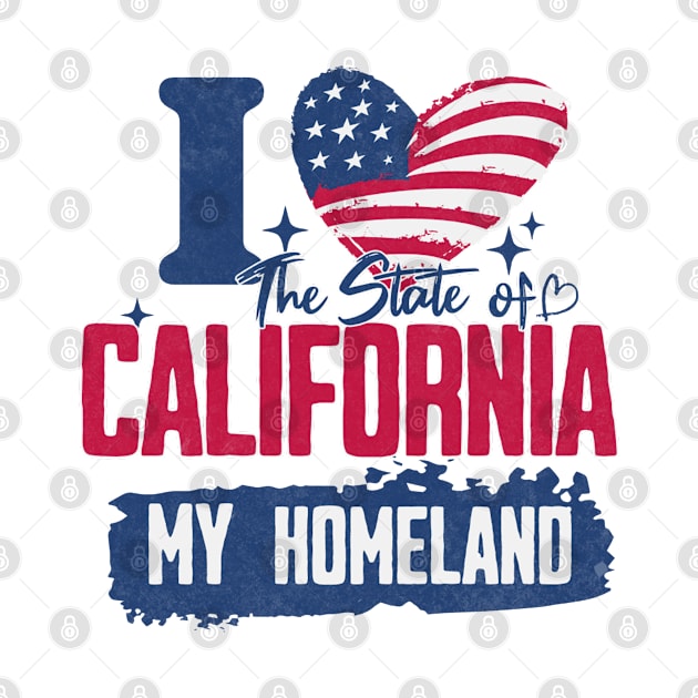 California my homeland by HB Shirts