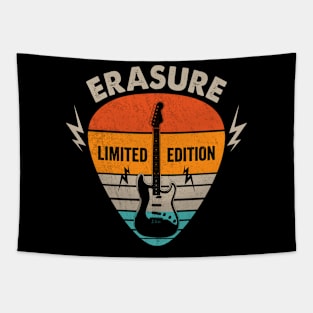 Vintage Erasure Name Guitar Pick Limited Edition Birthday Tapestry