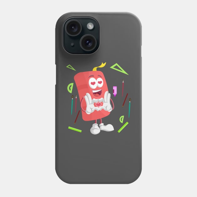 Back to School Cute Design Phone Case by Rumah Animaton