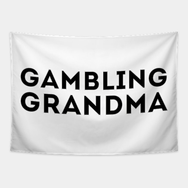 Gambling Grandma Tapestry by DiegoCarvalho