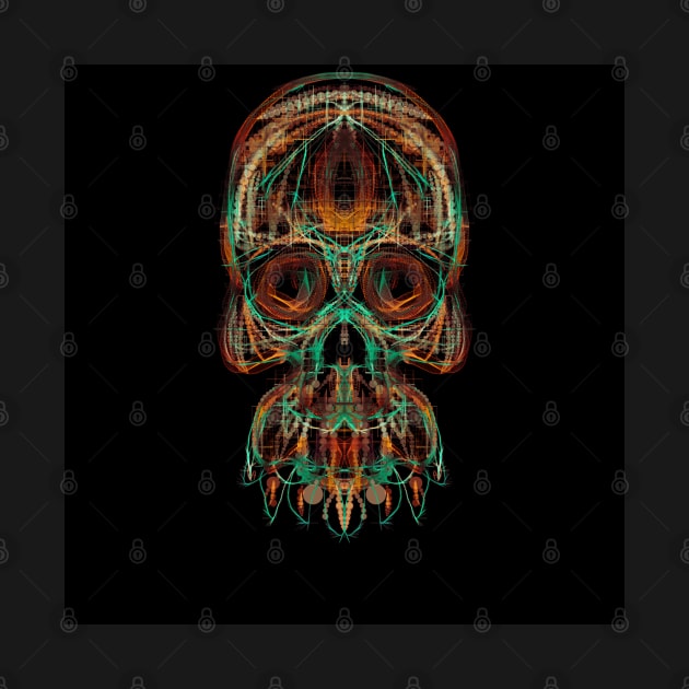 Electroluminated Skull - Tropical by Boogie 72