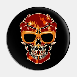 Skull Rider Pin