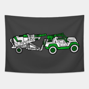 SEARS VAMP & HAL (Original Green) Tapestry