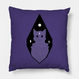 Lunar Cat Pillow