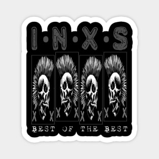 Inxs skull Magnet