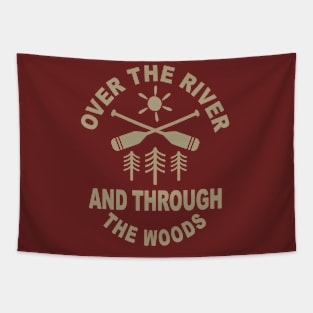 Over the River and Through the Woods Tapestry