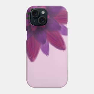 Flower and Brush Phone Case