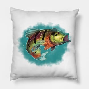 Tucunare (Peacock Bass) Pillow