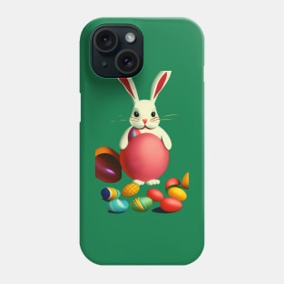 Retro Easter Bunny Phone Case