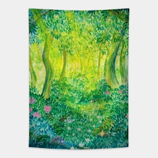 Enchanted woods Tapestry