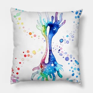 The dividing cells and the cycle of life Pillow