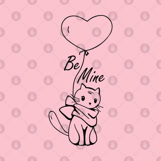 Be Mine Cat by ALL STAR VIRTUAL POP-UP STUDIO