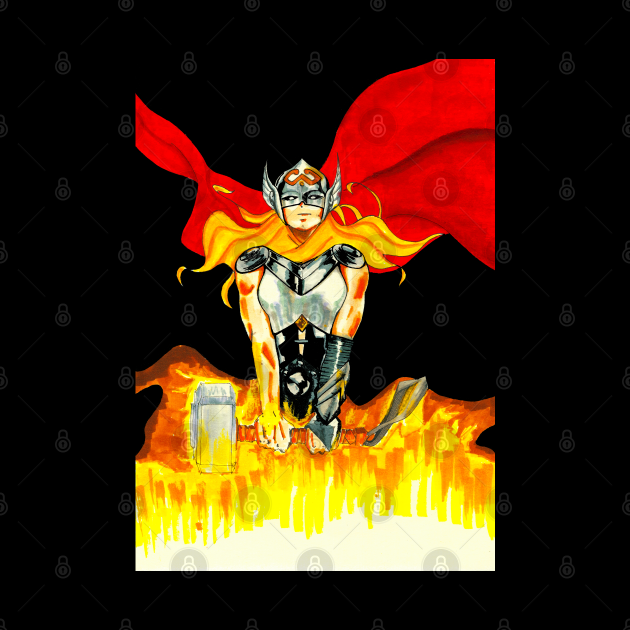 The Mighty Thor In Valkyrie Suit - Thor Mug