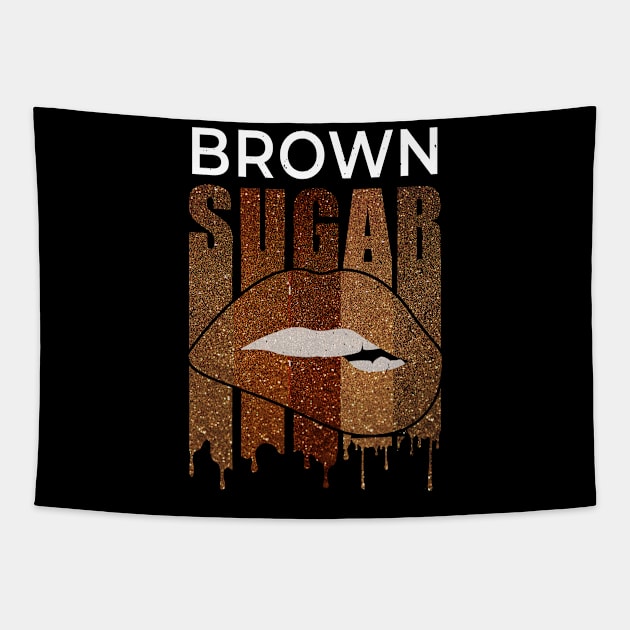 Melanin Sugar Gift Idea Brown Sugar Tapestry by swissles