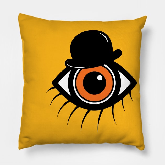 CLOCKWORK EYE Pillow by KIMIDIGI