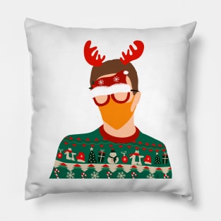 Lando Norris Christmas Pillow