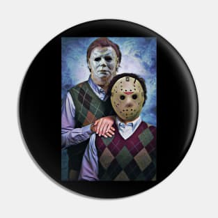 Michael and Jason Step Brothers Pin