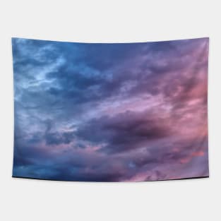 Cloudy Sky View Tapestry